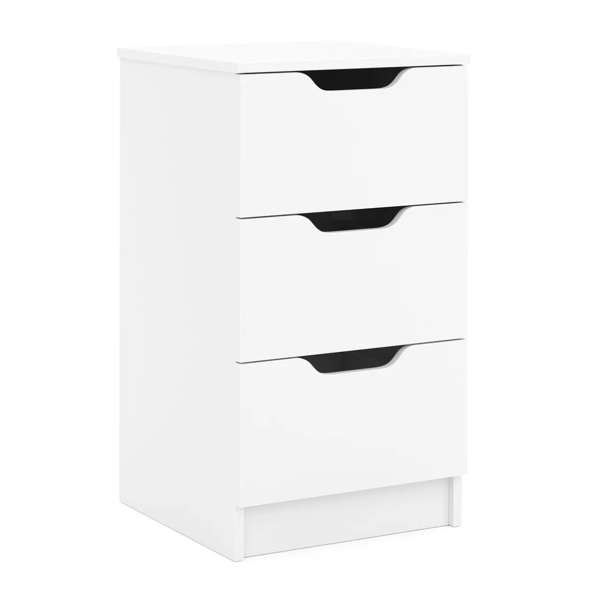 Kommode SENA 3 Schubladen 40 x 71 cm weiss