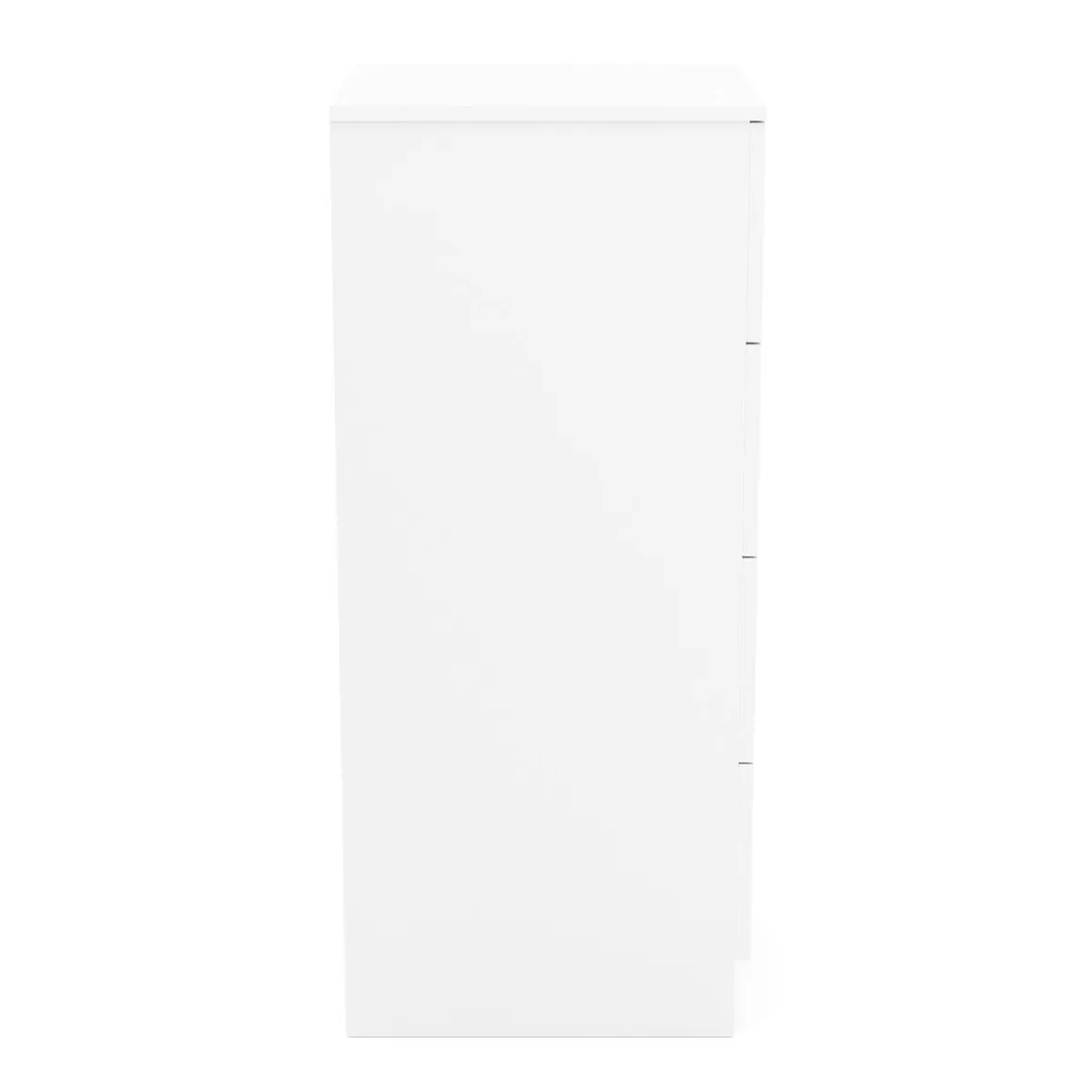 Kommode SENA 4 Schubladen 40 x 92 cm weiss