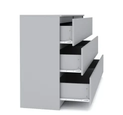 Kommode TALA 6 Schubladen 138 x 77 cm grau