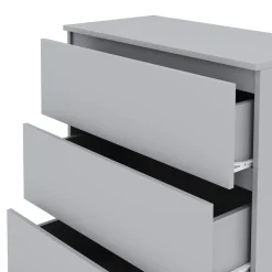 Kommode TALA 4 Schubladen 70 x 100 cm grau
