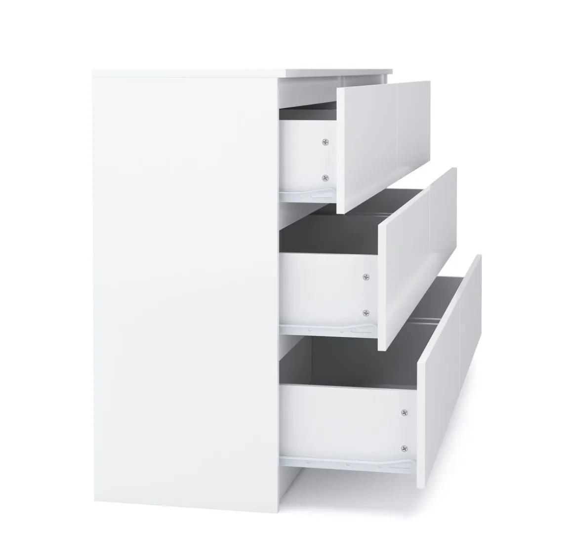 Kommode TALA 6 Schubladen 138 x 77 cm weiss