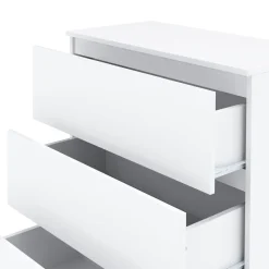 Kommode TALA 3 Schubladen 70 x 77 cm weiss