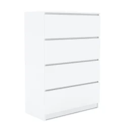Kommode TALA 4 Schubladen 70 x 100 cm weiss