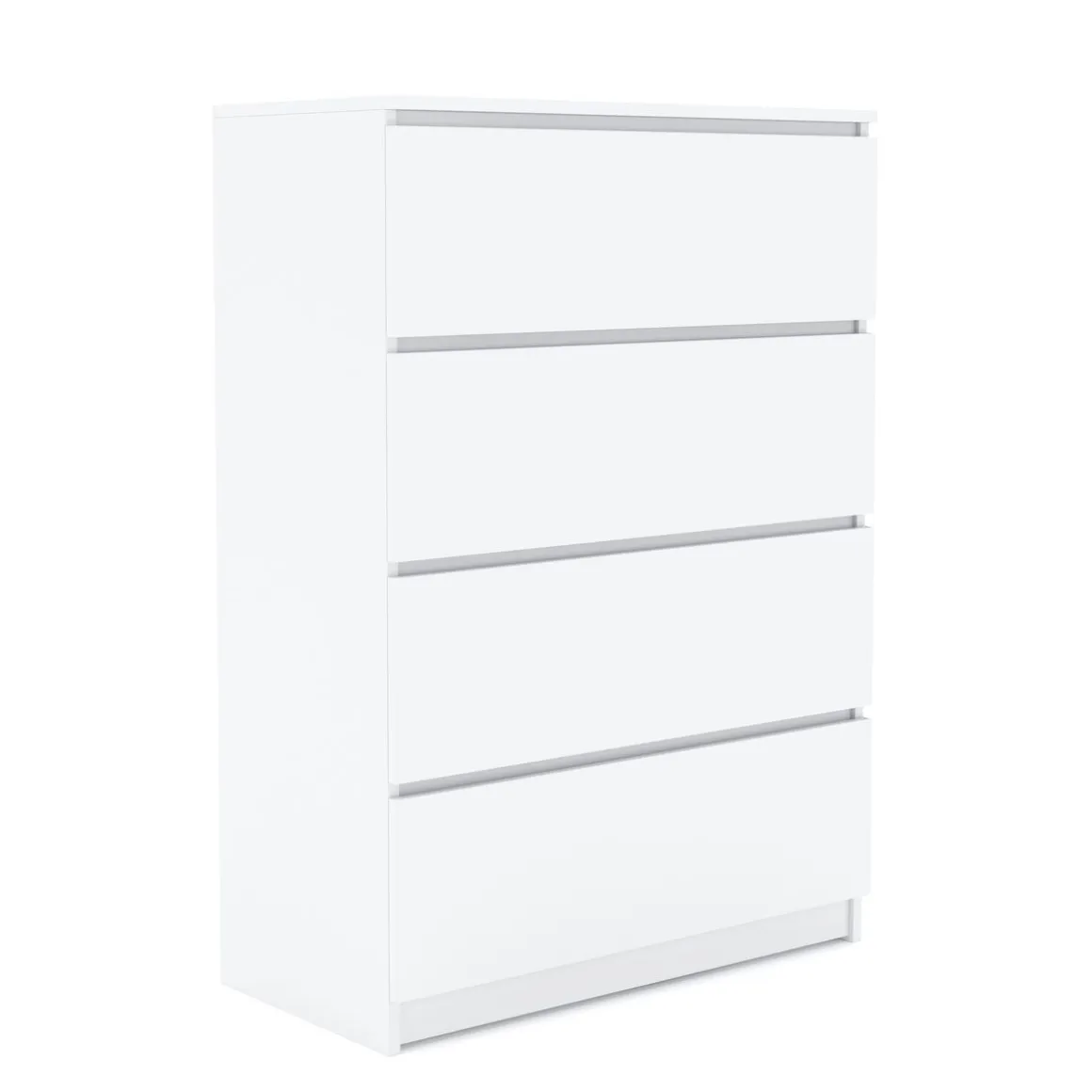 Kommode TALA 4 Schubladen 70 x 100 cm weiss
