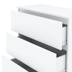 Kommode TALA 4 Schubladen 70 x 100 cm weiss