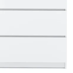 Kommode TALA 4 Schubladen 70 x 100 cm weiss