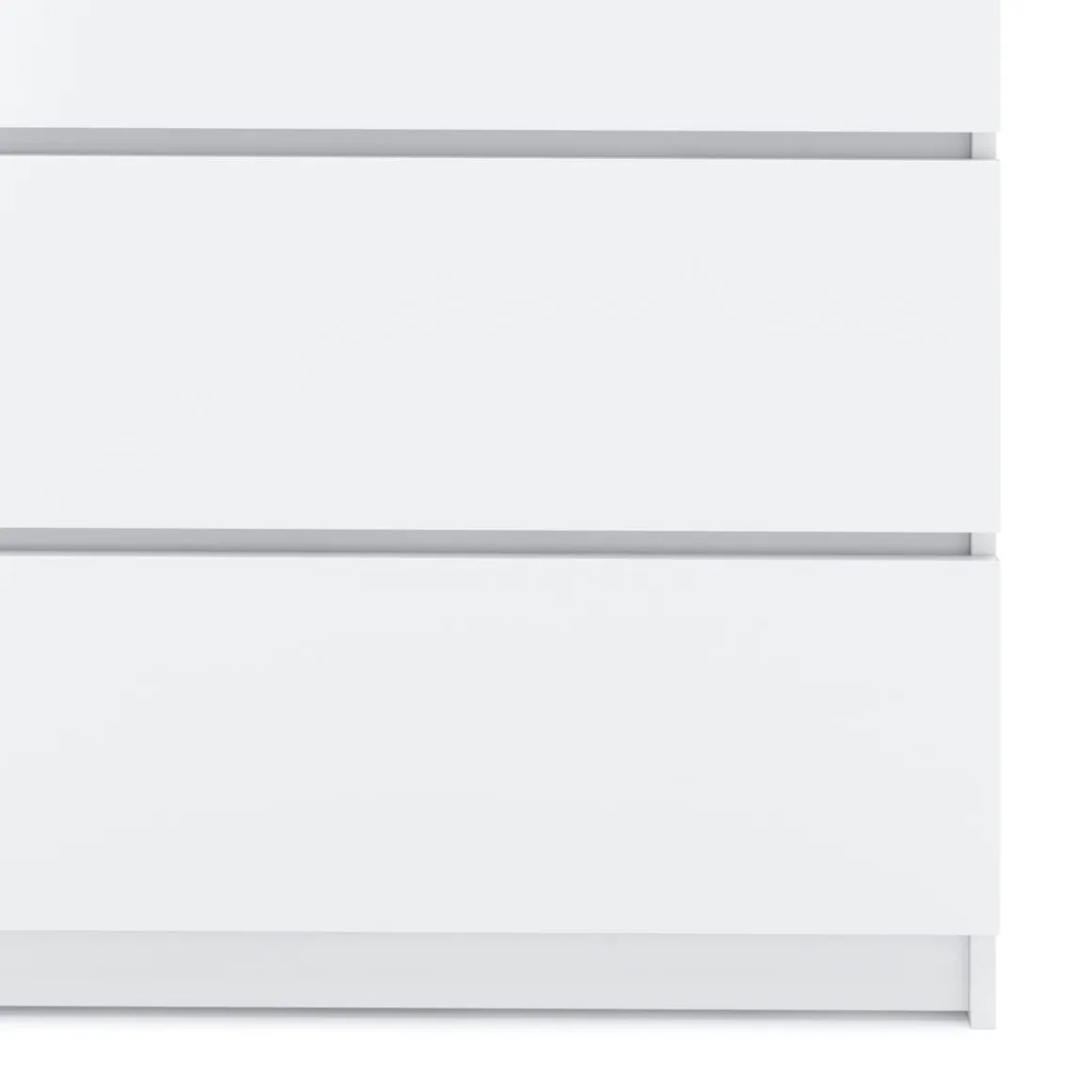 Kommode TALA 4 Schubladen 70 x 100 cm weiss