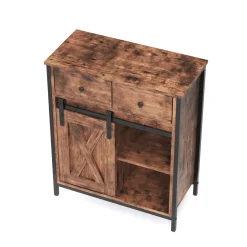Kommode Vintage BONITA 2 Schubladen 70 x 80 cm