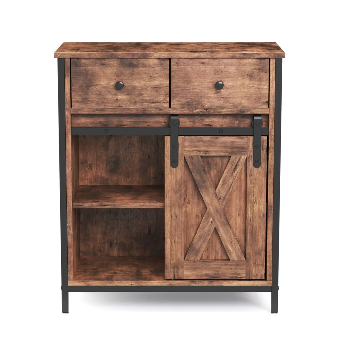 Kommode Vintage BONITA 2 Schubladen 70 x 80 cm