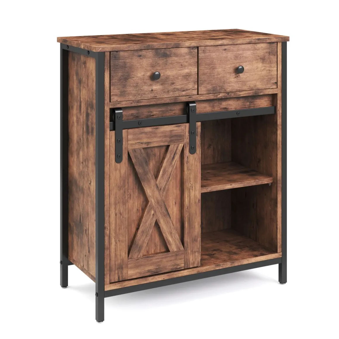 Kommode Vintage BONITA 2 Schubladen 70 x 80 cm