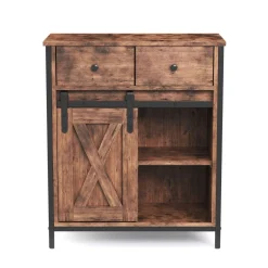 Kommode Vintage BONITA 2 Schubladen 70 x 80 cm