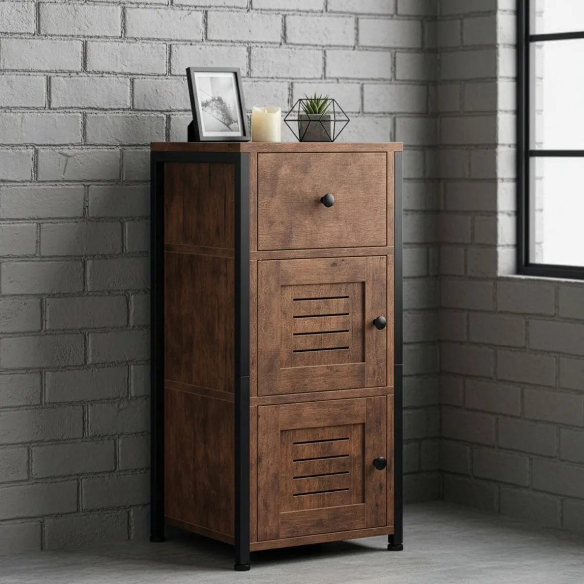 Kommode Vintage BONITA 34 x 75 cm