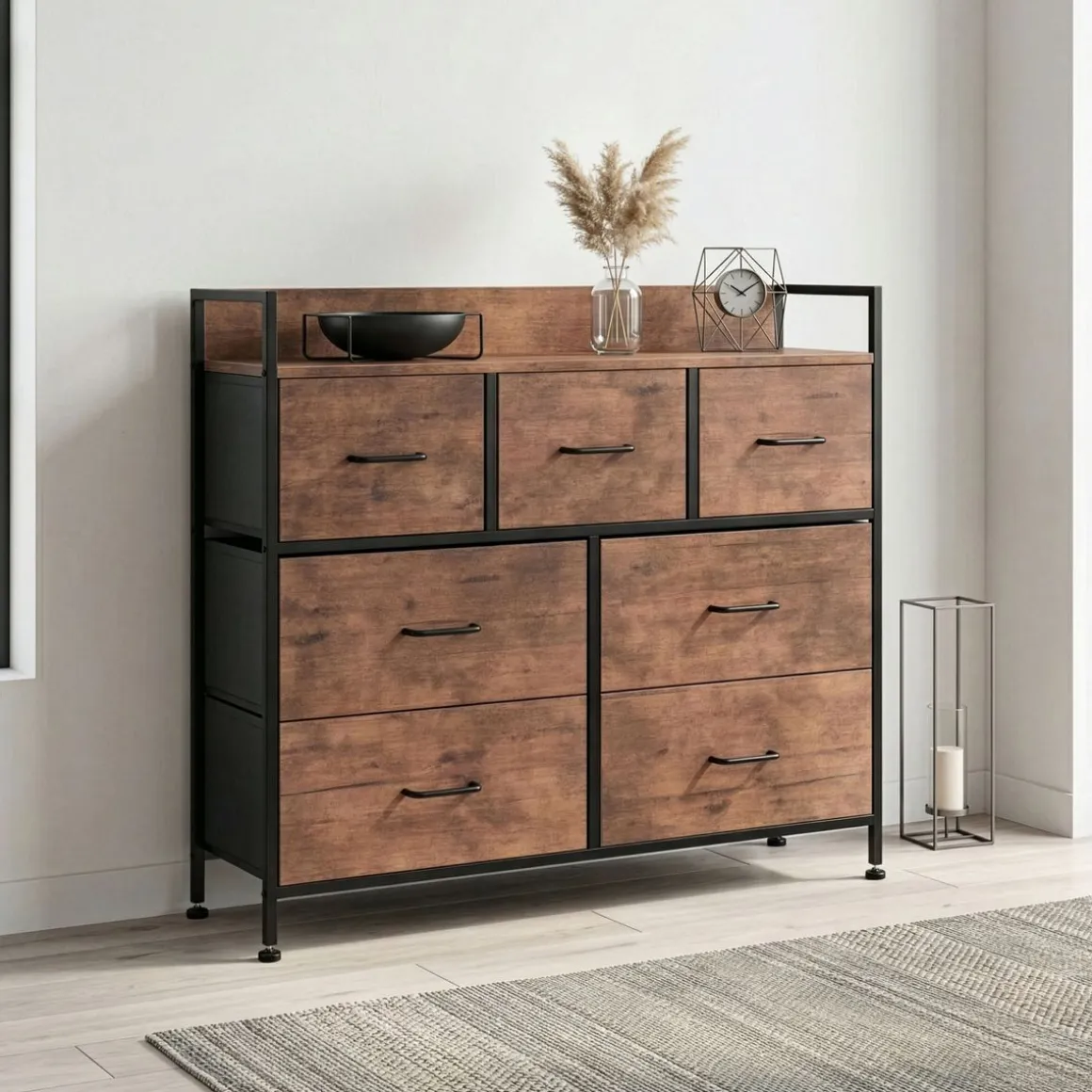 Kommode Vintage BONITA 98 x 85 cm