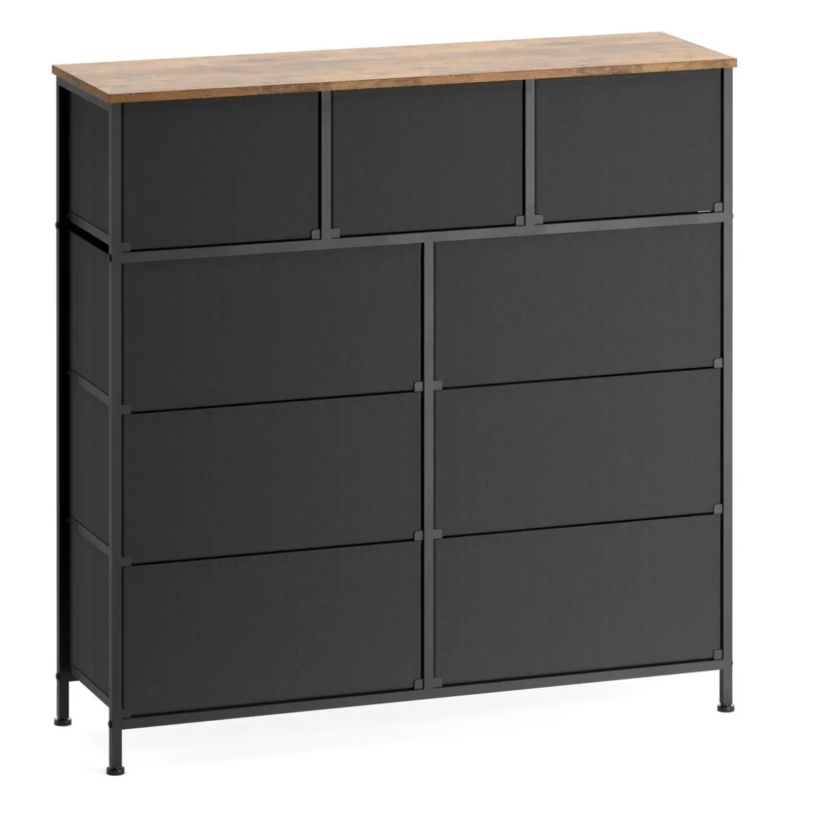Kommode Vintage FIORELLA 9 Schubladen 100 x 100 cm