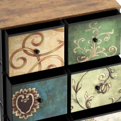 Kommode Vintage FIORELLA 6 Schubladen 67 x 91 cm