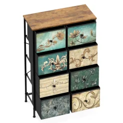 Kommode Vintage FIORELLA 8 Schubladen 67 x 100 cm