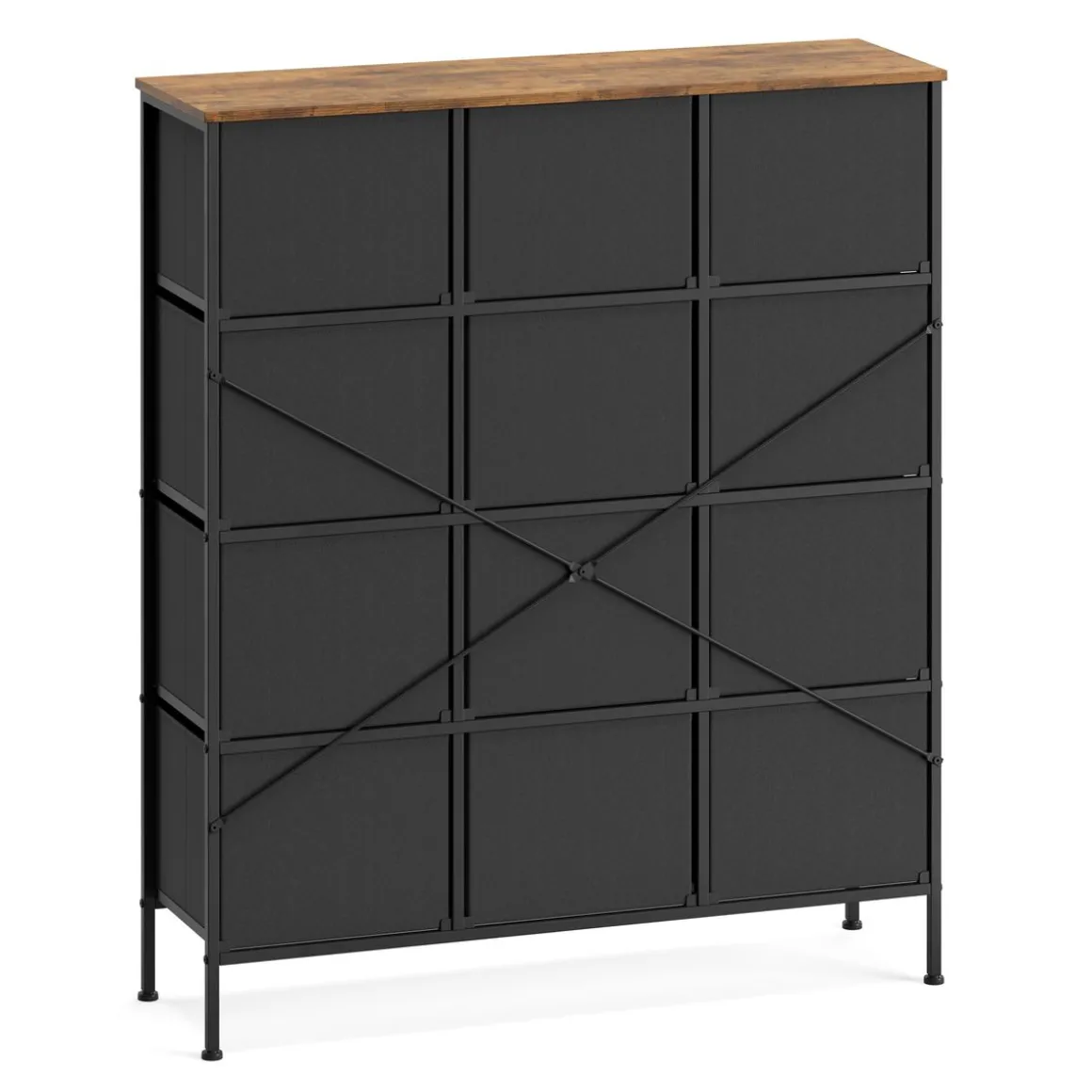 Kommode Vintage FIORELLA 12 Schubladen 100 x 118 cm