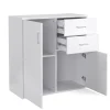 Kommode 80 x 82 cm weiss