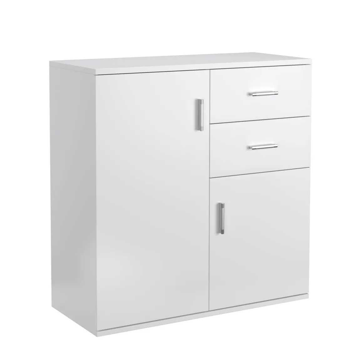 Kommode 80 x 82 cm weiss