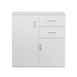 Kommode 80 x 82 cm weiss