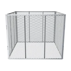 Komposter Metall 800L 100 x 100 x 80 cm