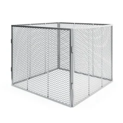 Komposter Metall 800L 100 x 100 x 80 cm
