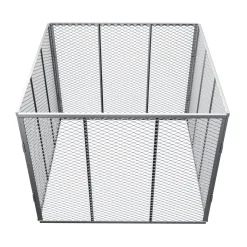 Komposter Metall 800L 100 x 100 x 80 cm