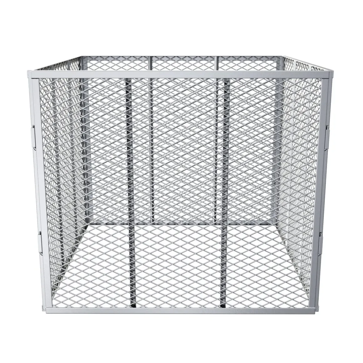 Komposter Metall 450L 80 x 80 x 70 cm