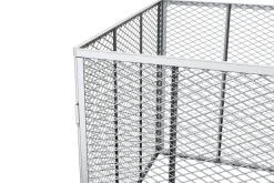 Komposter Metall 450L 80 x 80 x 70 cm