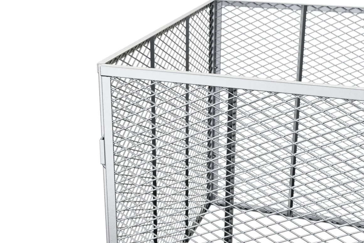 Komposter Metall 450L 80 x 80 x 70 cm