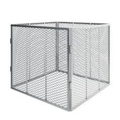 Komposter Metall 450L 80 x 80 x 70 cm