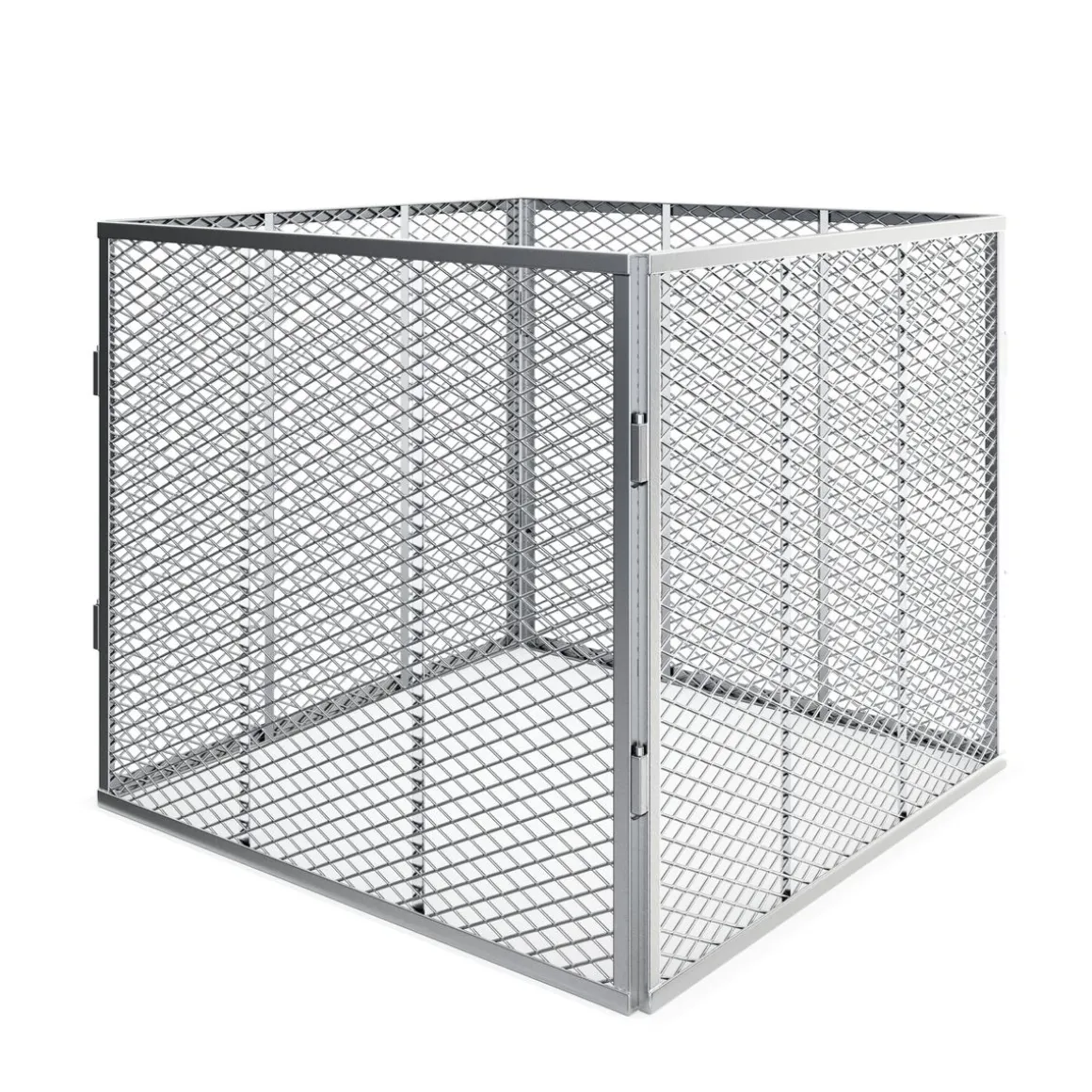 Komposter Metall 450L 80 x 80 x 70 cm