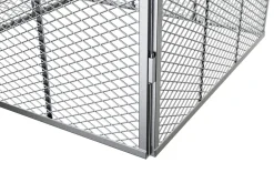 Komposter Metall 450L 80 x 80 x 70 cm