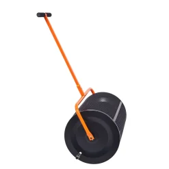 Kompoststreuer Stahl 40 x 60 cm schwarz/orange