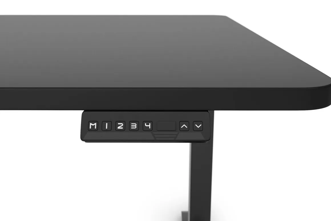 Konferenztisch elektrisch schwarz 280 x 100 cm