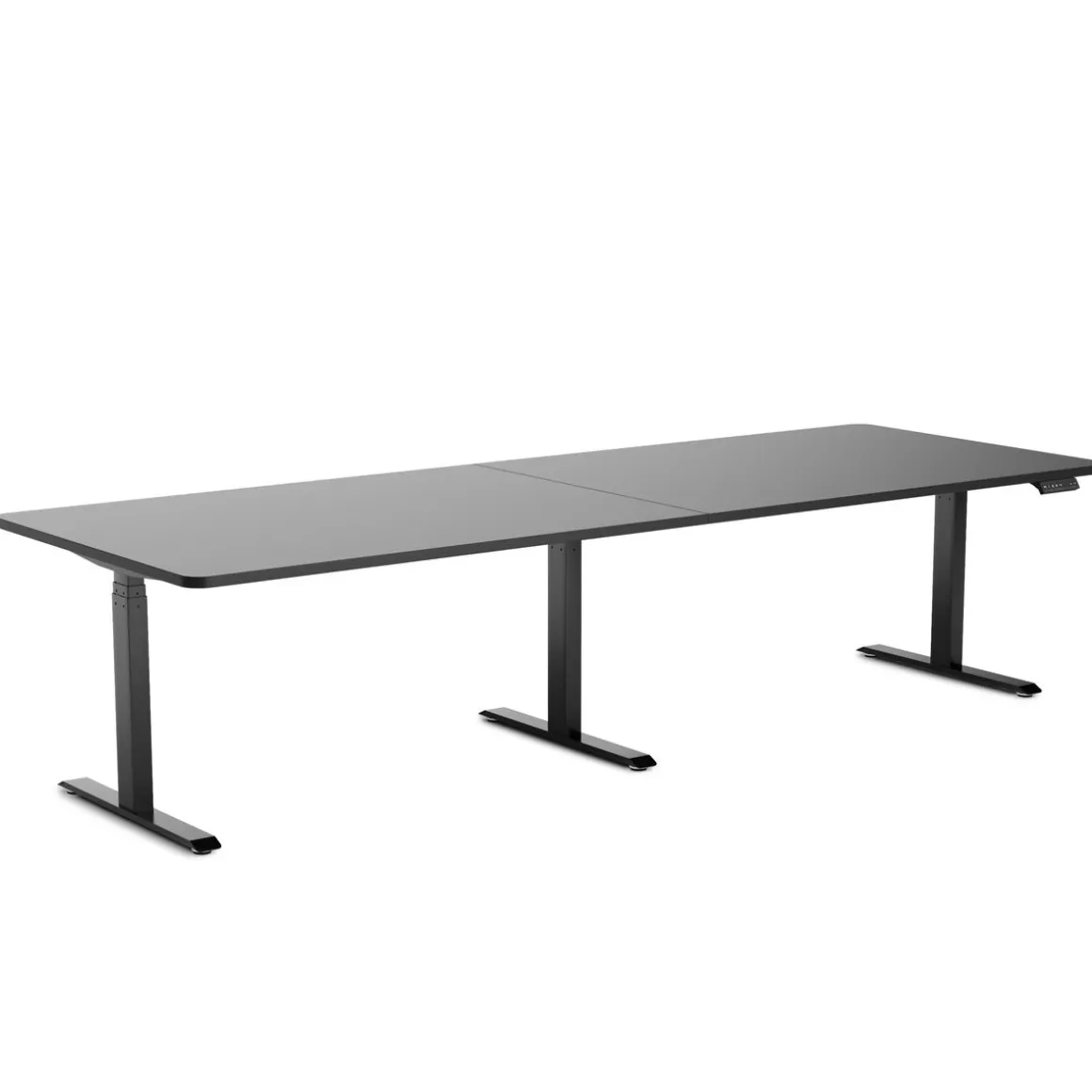 Konferenztisch elektrisch schwarz 280 x 100 cm