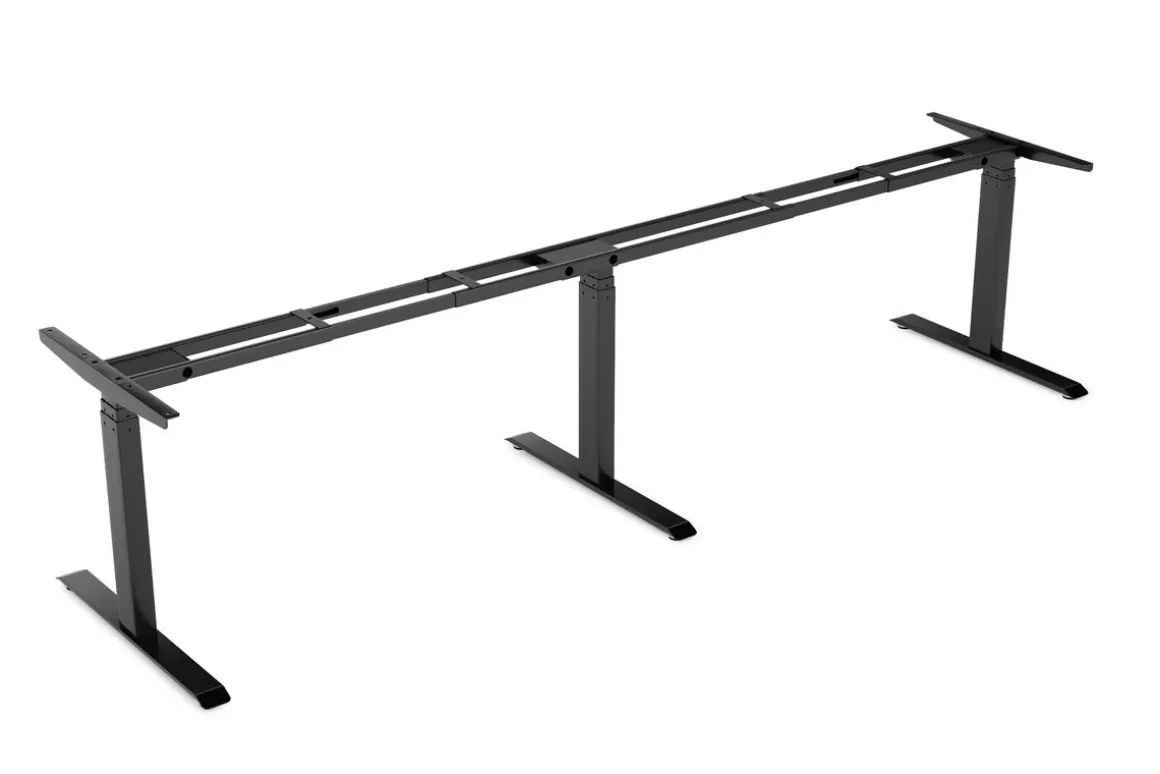 Konferenztisch elektrisch schwarz 280 x 100 cm