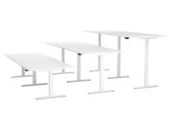 Konferenztisch elektrisch weiss 280 x 100 cm