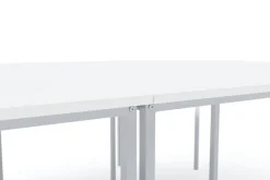 Konferenztisch TRAPEZ 298 x 160 x 72 cm weiss