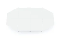 Konferenztisch TRAPEZ 298 x 160 x 72 cm weiss