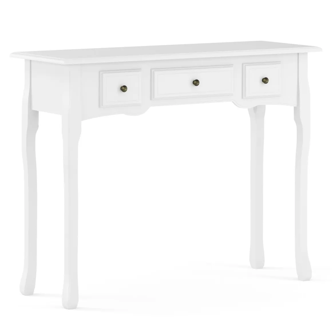 Konsolentisch ANDY mit 3 Schubladen 100 x 78 cm weiss