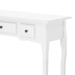 Konsolentisch ANDY mit 3 Schubladen 100 x 78 cm weiss