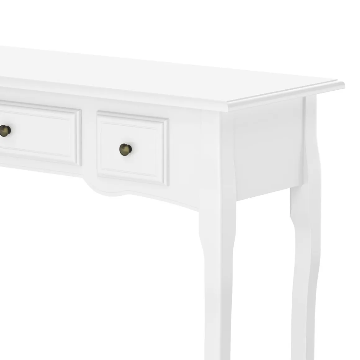 Konsolentisch ANDY mit 3 Schubladen 100 x 78 cm weiss