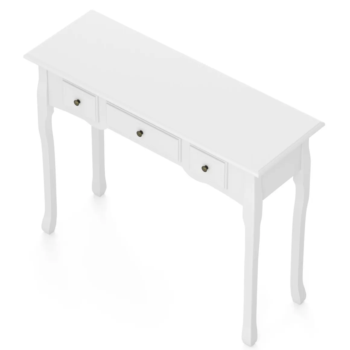 Konsolentisch ANDY mit 3 Schubladen 100 x 78 cm weiss