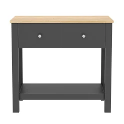 Konsolentisch ARLES 80 x 30 x 74 cm anthrazit