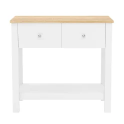 Konsolentisch ARLES 80 x 30 x 74 cm weiss