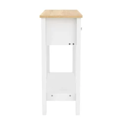 Konsolentisch ARLES 80 x 30 x 74 cm weiss
