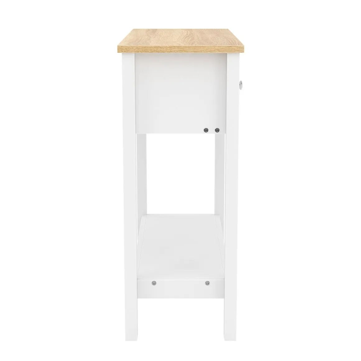 Konsolentisch ARLES 80 x 30 x 74 cm weiss