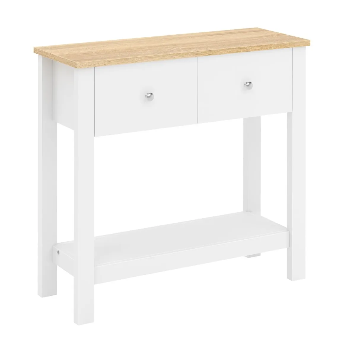 Konsolentisch ARLES 80 x 30 x 74 cm weiss