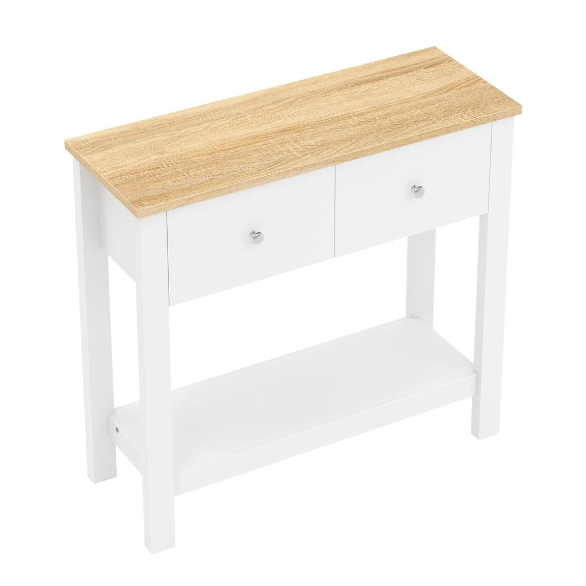 Konsolentisch ARLES 80 x 30 x 74 cm weiss
